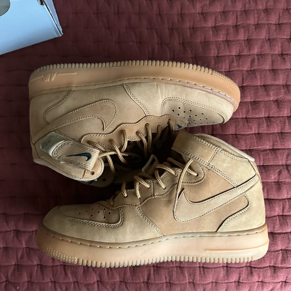 Nike Air Force 1 ‘07 Mid Flax (2014) Size 8 M